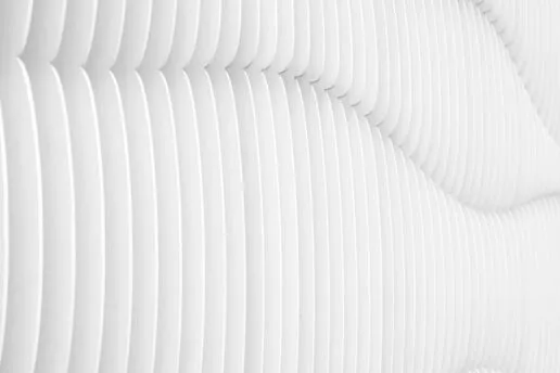 A white abstract pattern