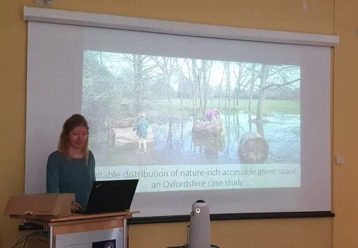 Martha introduces her project