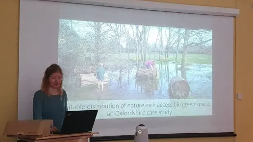 Martha introduces her project