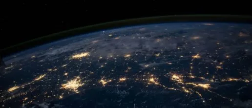 Earth at night from space Photo by NASA on Unsplash